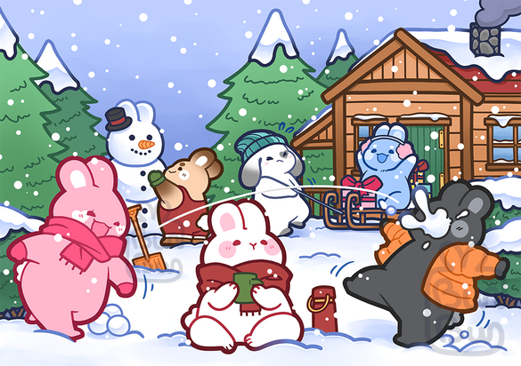 Winter Wonder Bun Winter Wonder Bun