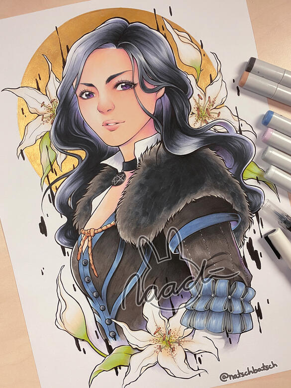 Yennefer Portrait Yennefer Portrait